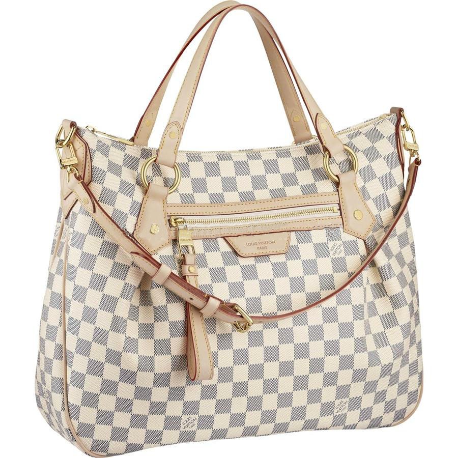 Fake Louis Vuitton Evora MM Damier Azur Canvas N41133 Online